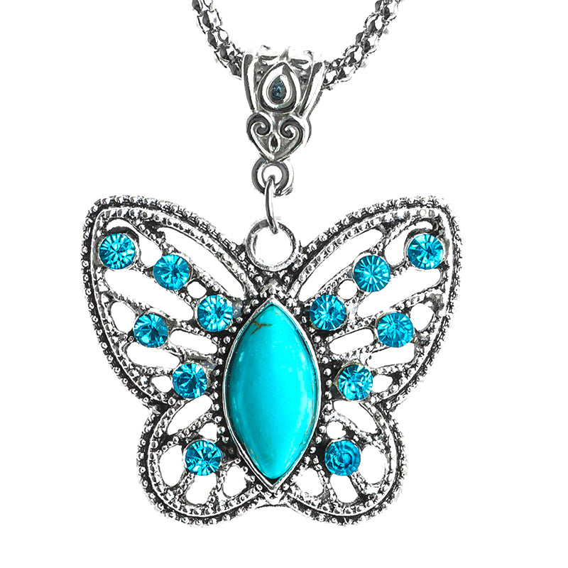 Butterfly Bohemian Style Necklace